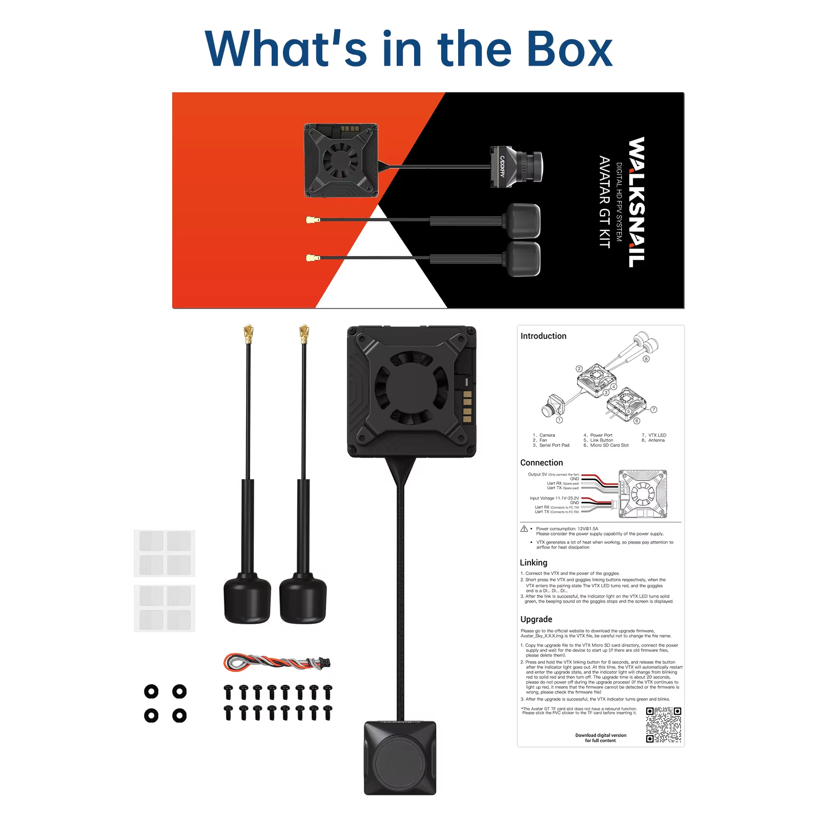 Drone Kit Fpv - Kit Caddx Walksnail Avatar GT |