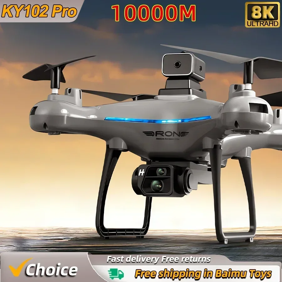 Drone Kit Vtol - KY102 Drone RC 8K kamera ganda