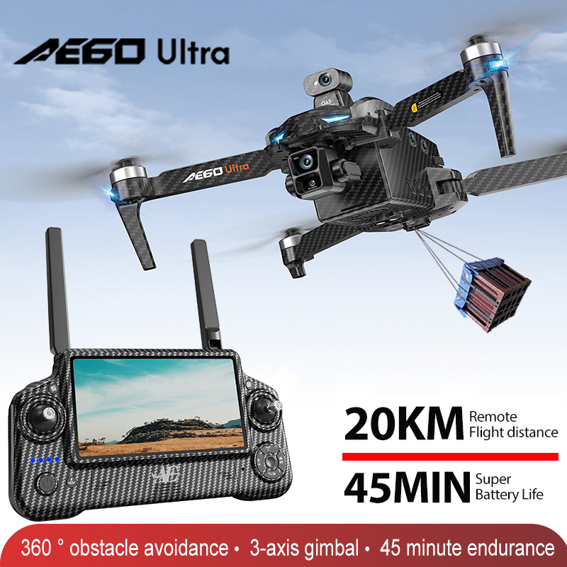 Drone Kit Professional - Drone Profesional AE60 GPS Kamera 8K