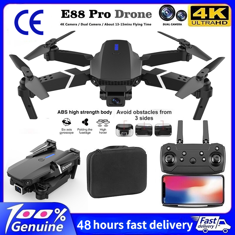 Drone Kit Tricopter - 2026 BARU E88pro Profesional Tanpa Kamera