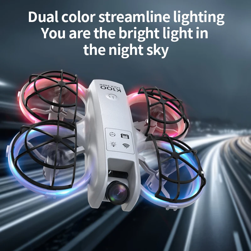 K100 Max Drone RC Mini 4K Kame - Drone Kit Tricopter ulasan dan harga