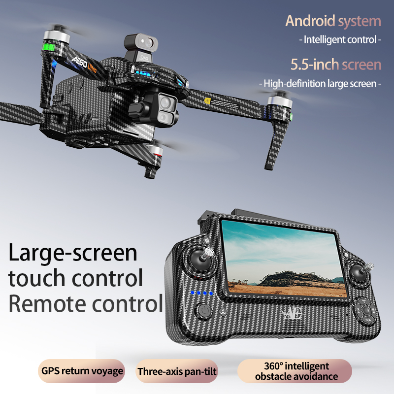 Drone Profesional AE60 GPS Kam - Drone Kit Professional ulasan dan harga