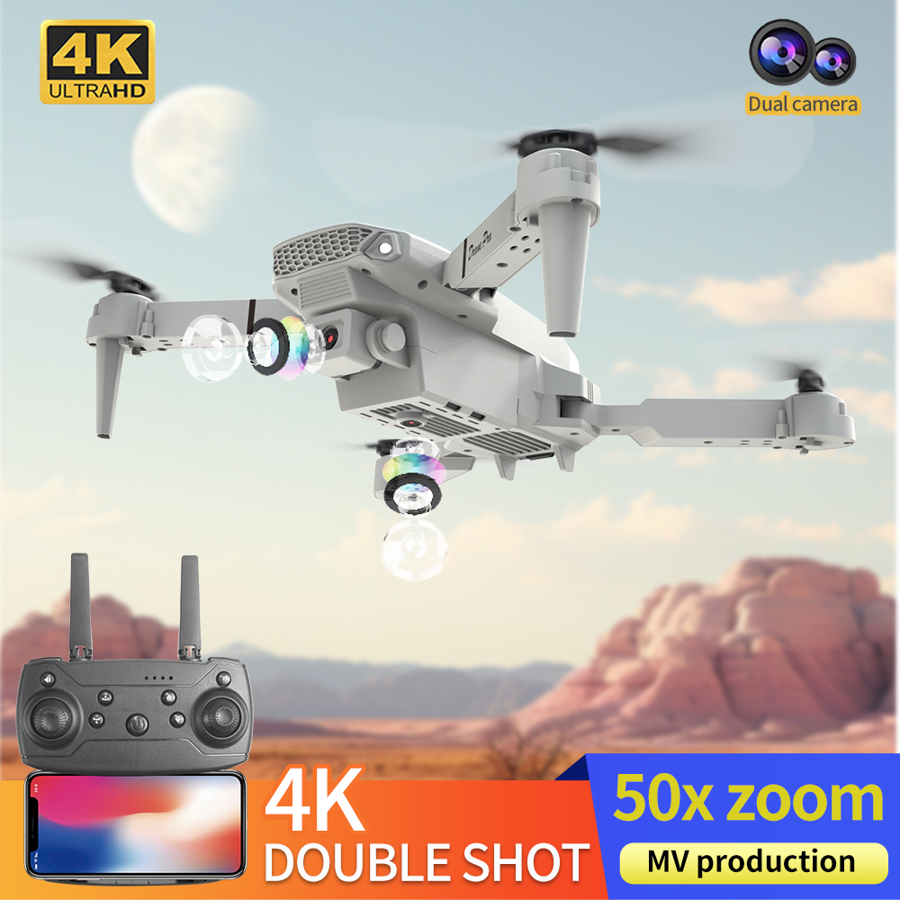 2026 BARU E88pro Profesional T - Drone Kit Tricopter ulasan dan harga